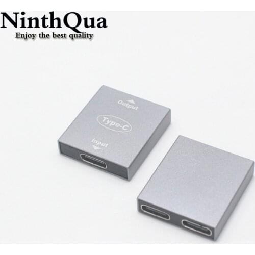 1Pcs 2 in 1 USB Type C Splitter USB C Female to Dual Type C Female Headphone Charger Adapter Splitter Converter