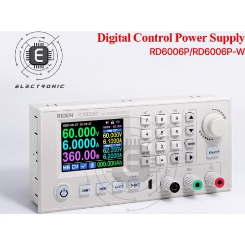 RD6006P RD6006P-W Constant-Voltage And Constant-Current Direct-Current Power Supply Module Programmable Linear Power Voltmeter