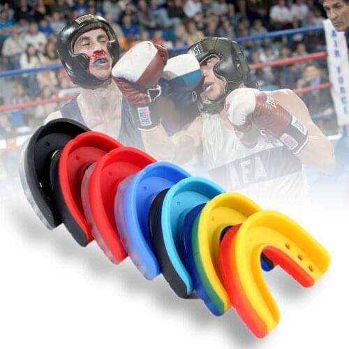 Outdoor Basketball Silicone Teeth Protector Adult Oral Mouth Guard Boxing Sports Football Hockey Karate Muay Thai Teeth Braces