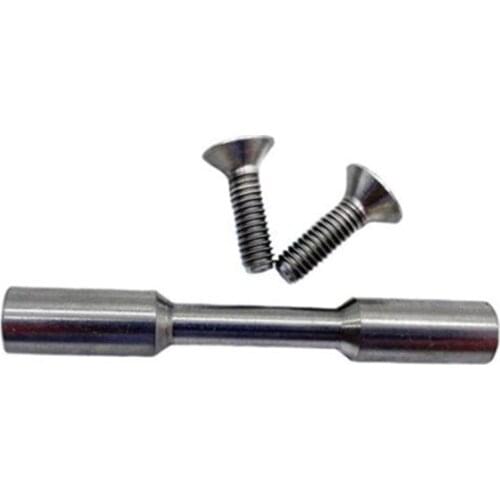 For Brompton 3Sixty Folding Bike Rear Fork Rotating Titanium Shaft Rotating Point Titanium Alloy Screw Tube 17g