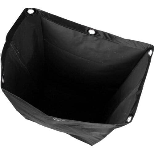 Janitorial Cleaning Cart Bag Replacement Oxford Housekeeping Cart Bag Black