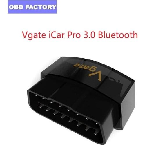 Vgate iCar Pro 3.0 Bluetooth OBD2 Scanner For Auto Elm 327 Car Diagnostic Tool For Android/IOS ELM327 V2.1 Free shipping