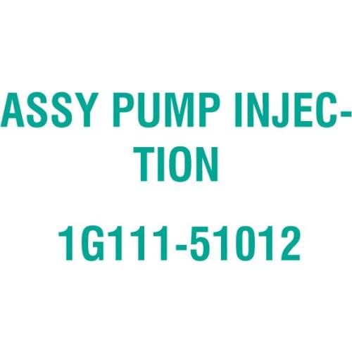 For Kubota 1G111-51012 ASSY PUMP INJECTION