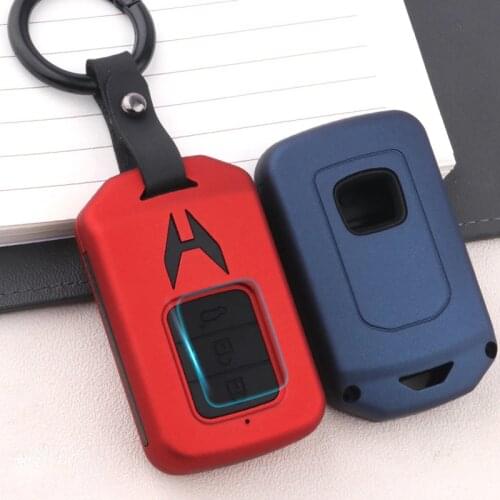 High Quality Mature Carbon Fiber Matte Car Key Case For Honda Hrv Civic 2017 Accord 2003-2007 Crv Freed Pilot car accessories