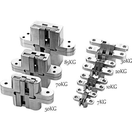 1Pcs180 Degree Hinge Cross Hinge Folding Hinges Drawer Invisible Door Cross Folding Hinges