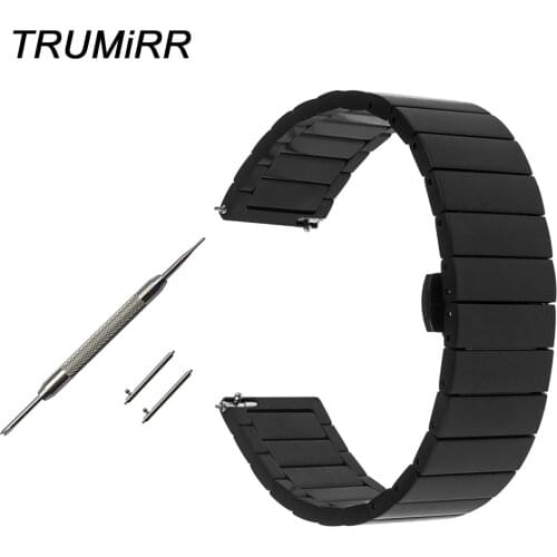 16mm 18mm 20mm 22mm Quick Release Strap for Tissot 1853 T035 T050 T055 T097 T099 Stainless Steel Watch Band Wrist Bracelet Black