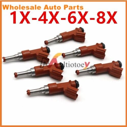 23209-31050 23250-31050 23250-0P040 1X-4X-6X-8X Fuel injector for Toyota Avalon Camry Highlander RAV4 Sienna Venza 3.5L V6