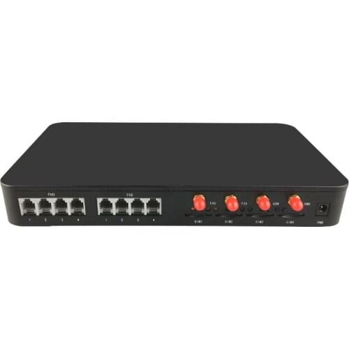4G VOLTE Fixed Wireless Terminal analog converter with 4 sim /4 rj-11 fxs port