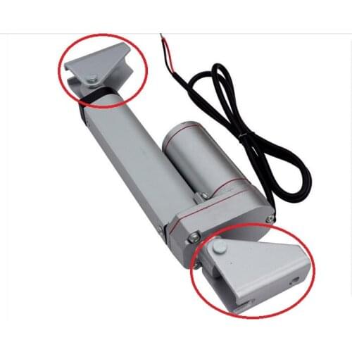 Free Shipping Combine Orders Including 50mm (6pcs), 100mm (2pcs), 200mm (2pcs) 12V DC 1000N Force Linear Actuators With Brackets