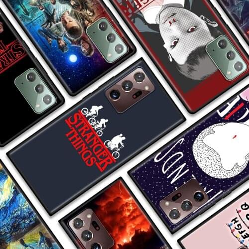 Funda for Galaxy M31 Prime F41 M51 M31s M30s M21 M11 M01 Case Stranger Things Case For Samsung Note 20 Ultra 10 Lite Plus 9 8