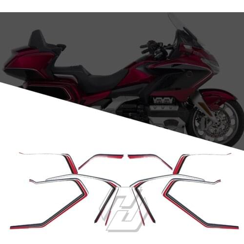Motorcycle Touring Graphic Decal Kit Case for HONDA Goldwing GL1800 2018-2020