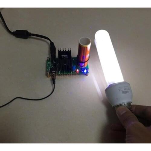 DIY KITS 15W Music Tesla Coil Plasma Speaker Wireless Electric Power Arc Ignition Module