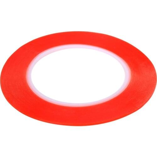 Double Side Adhesive 25M Double Side Adhesive Tape Red Film Transparent Double Sided Sticky Adhesive Tape Cell Phone Repair
