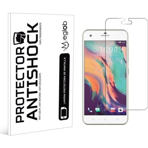 Screen protector Anti-Shock Anti-scratch Anti-Shatter compatible with HTC Desire 10 Pro