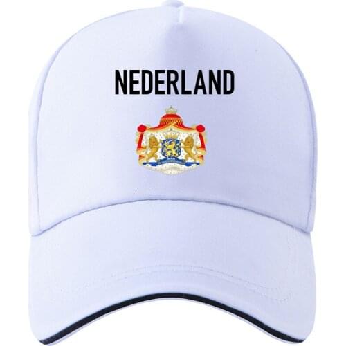 NETHERLANDS hat diy free custom logo name photo nld cap nation flag nl kingdom holland dutch print text country baseball cap