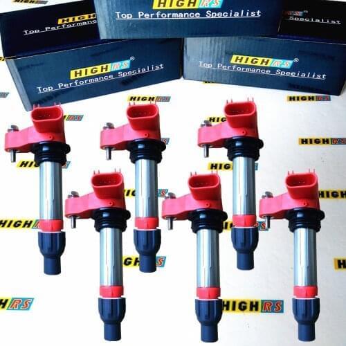 IGNITION COILS ATS CTS XTS STS SRX 3.0L 3.6L V6 COIL PACK 07-16 2010 Allure V6 3.6L Enclave LaCrosse Chevy Camaro Impala Malibu