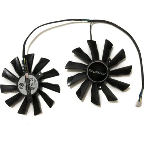 R9 280X/290X/270X GPU Cooler Video Card Fans For MSI R9290X R9280X R9270X R9260X Graphics Card Cooling As Replacement
