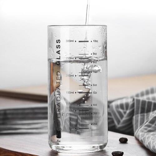 Measuring Mug 3000Ml Glass Cup Receptacle Mug Coffee Cup Thermal Insulation High Borosilicate Scale Cup Drinkware mup Gift