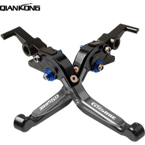 Motorcycle CNC Adjustable Brake Clutch Levers handle for Suzuki GS500E 1994 1995 1996 1997 1998 1994-1998 GS500E