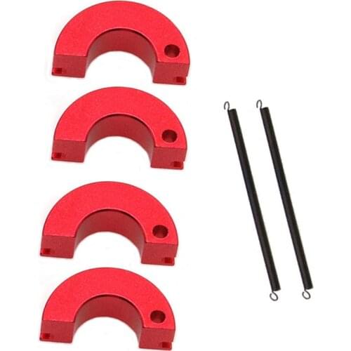 2Sets Shoe Clutch with Spring for 1/10 Nitro Engine RC Monster Truck Car Parts 94188/94108 02048 Clutch Shoe w/ Spring Set
