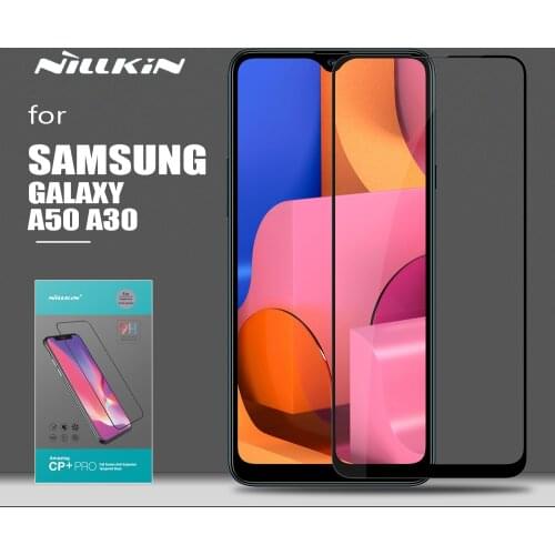 Nillkin for Samsung Galaxy A50 A30 A70 A40 A30 A20 A10 Glass CP+ 2.5D Full Cover Tempered Glass for Samsung A50 Screen Protector