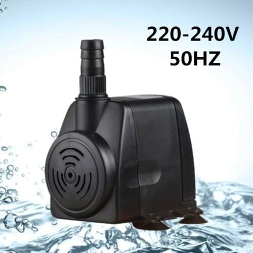 Super Aquarium Submersible Pump 5/8/16/22/28/40W Water Pump For Fish Tank Pond Fountain Flow Circulate Water Pump 220-240V