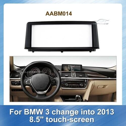 Car Radio Fascia For BMW 3 change into 8.5 INCH touch screen 2013 Car Stereo DVD Panel Dash Mount Trim Installation Kit