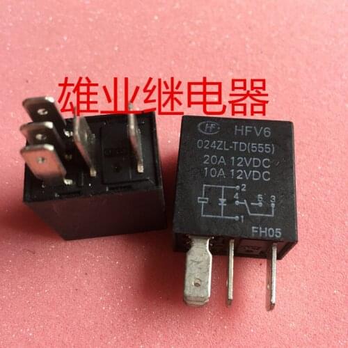 HFV6 024ZS-TD555 24V Relay 5PIN