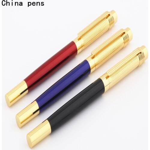 Luxury high quality 856 Gold various School supplies Business office Medium Nib Rollerball pen New To the loved one gift pen
