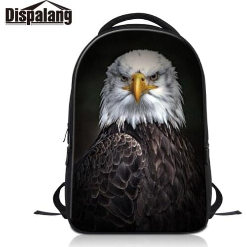 Interlayer Computer Backpacks for Lady Amazing Multi-function Daypack Girls Laptop Rucksack Design Brand Eagle Image on Mochilas
