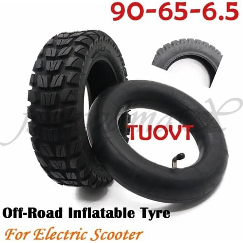 TUOVT High Quality 90/65-6.5 Vacuum Wear-resisting Tire Electric Scooter Refitted 11-inch Tubeless Road Tyre