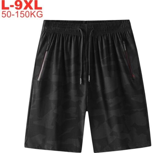 Large Size 9xl 8xl 7xl Mens Summer Camouflage Shorts Quick Dry Short Pants For Men Sports Tracksuit Male Training Sweatshorts