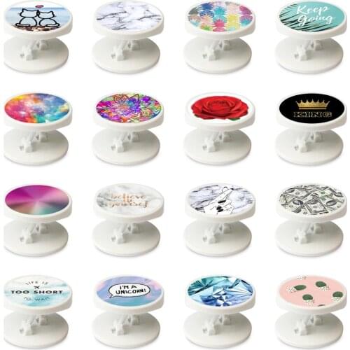 Expanding Stand Grip Mount Phone Fold Mobile Smartphones Pocket Desktop Stand Bracket Phone Stand Holder