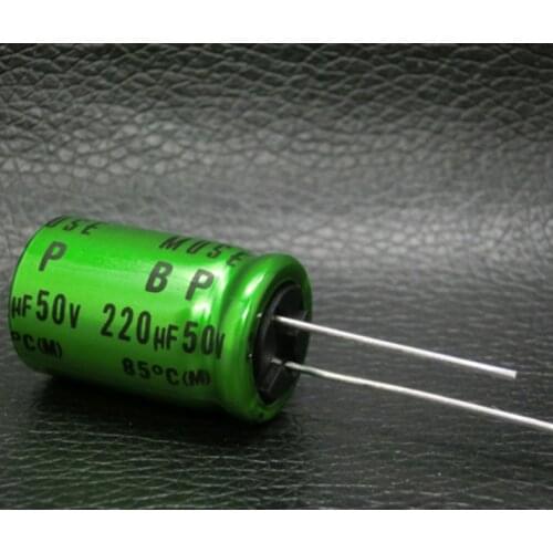 1pcs/1 lot NICHCON NICHCON BP stepless 47uF/50V audio coupling/original audio electrolytic capacitor