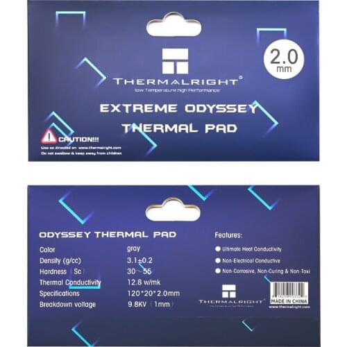 Thermalright ODYSSEY Heat Sink Silicone Gasket Desktop Computer Chip Solid State Notebook Graphics Card Heat Conduction Patch