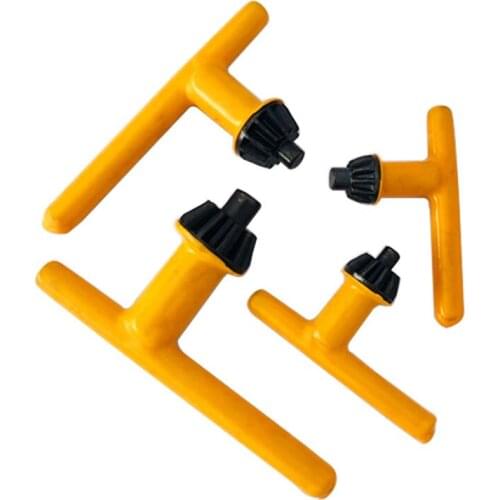 1Pcs Drill Chuck Keys Gum Cover Electric Hand Drill Chuck Wrench Pistol Drill Wrench Key Power Tool Accessories