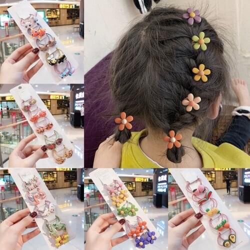 10Pcs A Set Of Infants And Young Children Baby Tie Small Pull Hair Ring Thumb Head Rope ChildrenS Hair Accessories Rubber Band