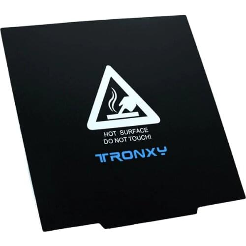Tronxy 3D Printer Magnetic Sticker 3D Print Bed Build Surface Plate Flexible Platforms Double Tape Heated Bed Parts