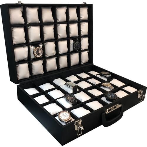 Standmarket 48'Li Plated Watch And Jewelry Bag