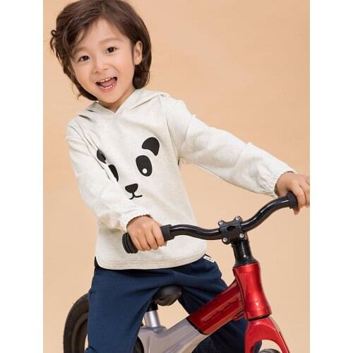 Children Girl Clothing Print Cartoon Autumn Ears Hooded Sweatshirt Boy Long-sleeved Bottoming Shirt 2020 New Cute Casual Clothes