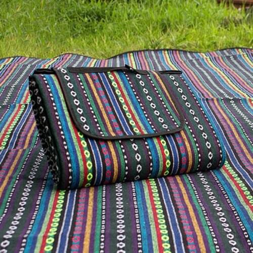 Ethnic wind outdoor camping moisture-proof mat picnic mat mat tent mat beach mat crawling mat spot