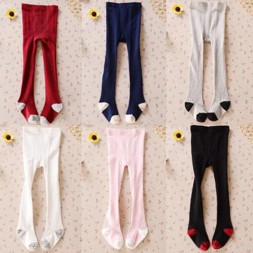 Hooyi Candy Colorful Baby Warmers Underpants Girls Clothes Children Dance wear Girl Tights Leg Stocking Cotton Kid Stocking