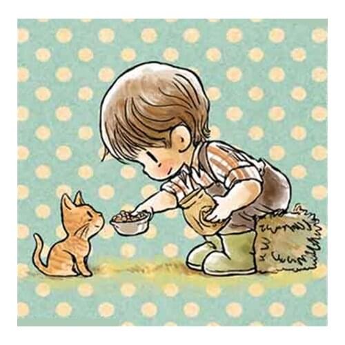 Boy Transparent Clear Pattern Stamps For DIY Scrapbooking/Card Making/Kids Christmas Fun Decoration Suppliestampons