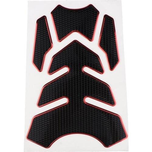 Motorcycle Carbon Fiber Gel Gas Tank Pad Protector Decal Protective Sticker Tankpad for Motorbike Tanks