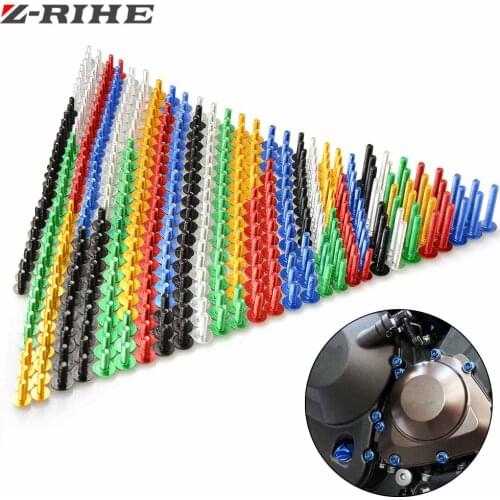 Motorcycle accessories custom fairing screw bolt windscreen screw FOR YAMAHA YZF R6 1999-2004 YZF R1 2002 2003 FZ1 FAZER 01-2005