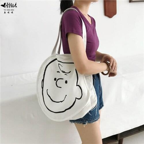 Cartoon Women Shoulder Bag Lady Girl Canvas Womens Handbag Purse Bags free shipping