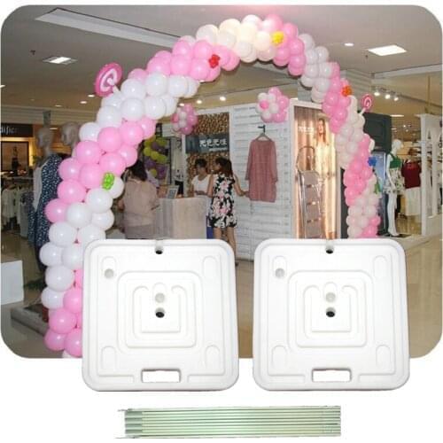 New Year Birthday Party Balloon Arch Square Base Wedding Large Set Column Frame Arch Column Wedding Party Shop Door Decoration