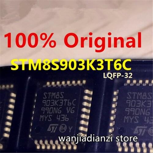 New and original STM8S903K3T6C LQFP32 STM8S903K3T6 New original patch LQFP - 32 electric MCU 8-bit microcontroller chips