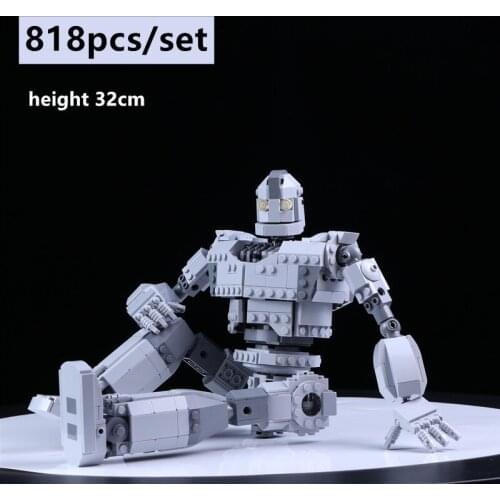 New MOC Robot C002 Fit Giant Robot Technic City Figures Voltron Model Building Blocks Bricks Kids Toys Boy Gifts