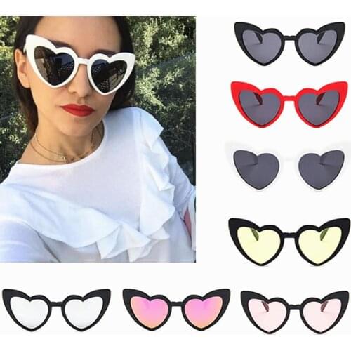 2020 Fashion Driver Goggles New Love Ladies Sunglasses Cute Heart Trend Heart-shaped Glasses Sunglasses Goggles Car Accessries